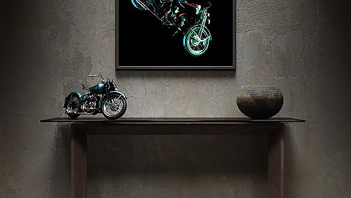 Motorcycle NFT Display Animation